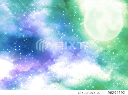Starry Sky and Moon Starry Sky and Moon 96294592