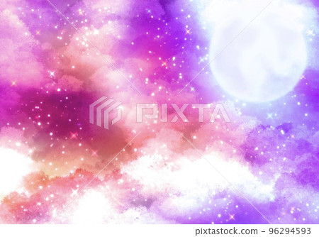 Starry Sky and Moon Starry Sky and Moon 96294593