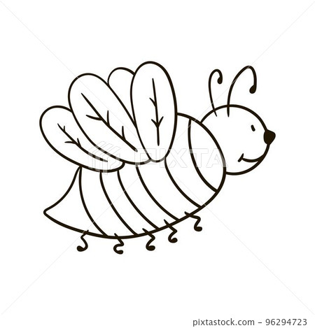 Coloring Illustration in hand drawn style. Children's drawings for your design Coloring Illustration in hand drawn style. Children's drawings for your design 96294723