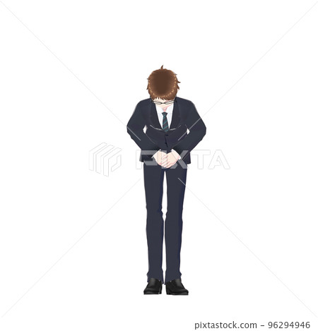 上班族（男）擺姿勢 96294946