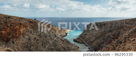 Seitan Limania Agiou Stefanou, beach on Crete, Greece 96295330