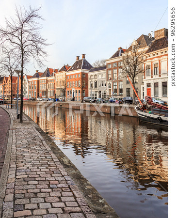 Streets of the town Groningen in Netherlands Streets of the town Groningen in Netherlands 96295656