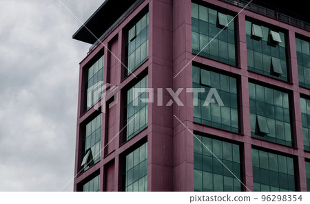 facade of a modern office building. 96298354
