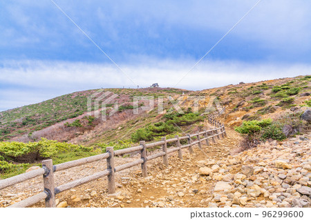 (宮城縣)從藏王岡濱步道仰望合多山山頂 (宮城縣)從藏王岡濱步道仰望合多山山頂 96299600