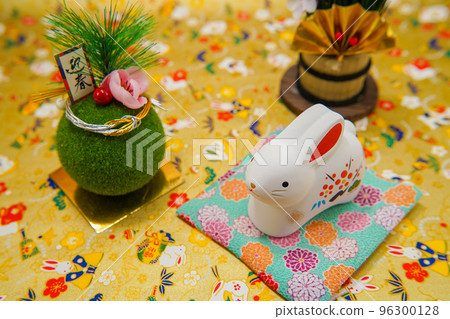 兔子新年材料(新年賀卡) 兔子新年材料(新年賀卡) 96300128