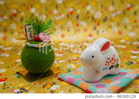 兔子新年材料(新年賀卡) 兔子新年材料(新年賀卡) 96300129