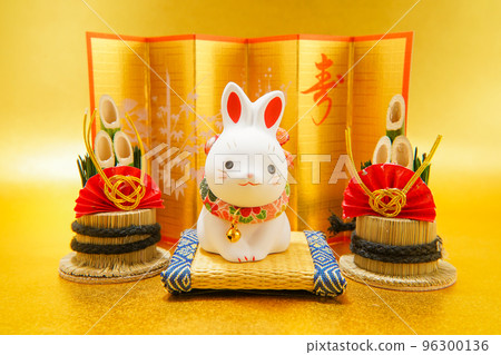 兔子新年材料(新年賀卡) 兔子新年材料(新年賀卡) 96300136