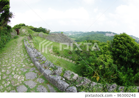 Nakagusuku Castle stone wall 96300248