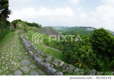 Nakagusuku Castle stone wall 96300249