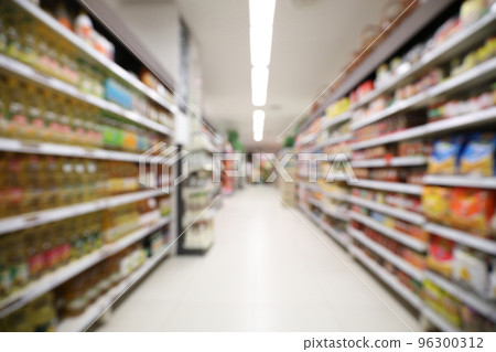 Defocus background blur indoor Store supermarket 96300312