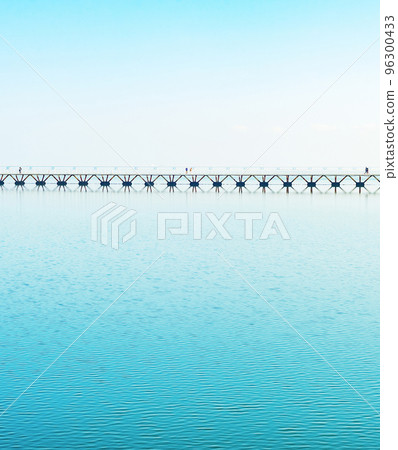 Vasco Gama pedestrian bridge Lisbon Vasco Gama pedestrian bridge Lisbon 96300433
