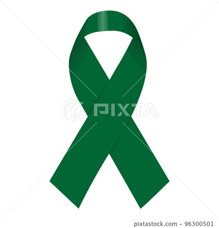 Emerald Jade Green ribbon awareness Liver Cancer Emerald Jade Green ribbon awareness Liver Cancer 96300501