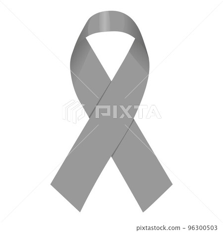 grey ribbon as a symbol of awareness brain cancer grey ribbon as a symbol of awareness brain cancer 96300503