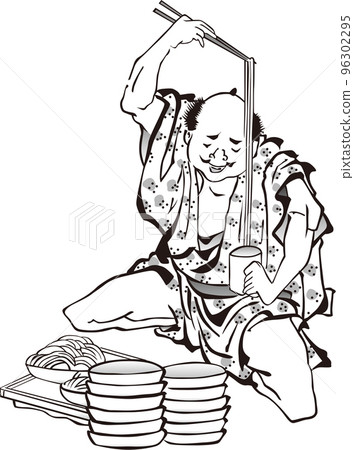 浮世繪男人吃第 5 部分 96302295