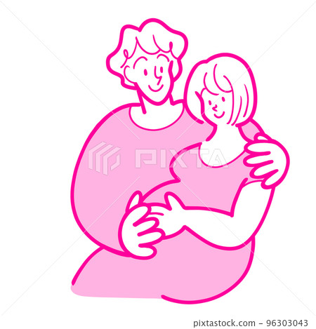 Loving Couple - Pregnancy 96303043