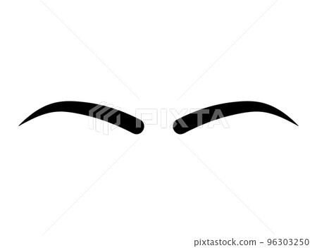 Vector flat eye brows Vector flat eye brows 96303250