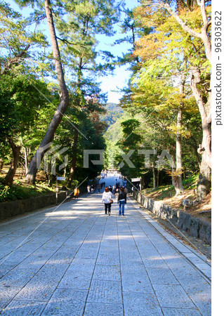 Downhill approach/Izumo Taisha Shrine (Izumo City, Shimane Prefecture) Downhill approach/Izumo Taisha Shrine (Izumo City, Shimane Prefecture) 96303622