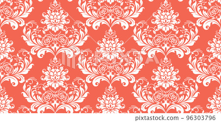 Floral pattern. Vintage wallpaper in the Baroque style. Floral pattern. Vintage wallpaper in the Baroque style. 96303796