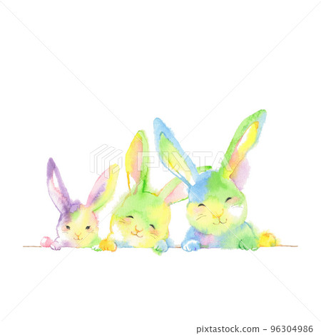 rainbow rabbit, family 96304986
