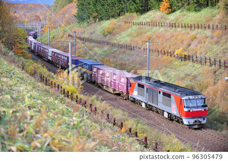 千歲線 上之幌西野裡（新） JR Freight DF200-51（Washibetsu） 96305479