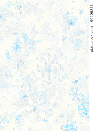 【明信片尺寸】冬天*雪花【豎】 96306858