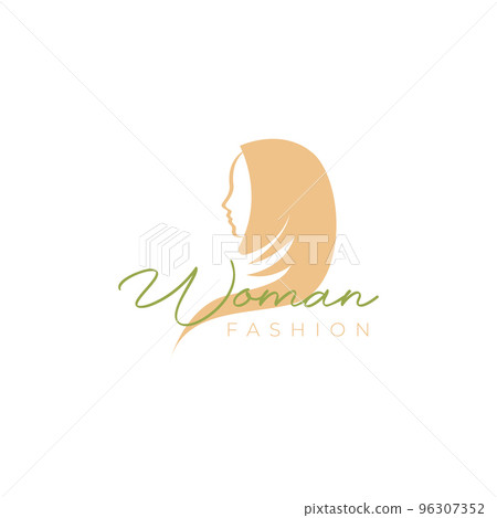 beauty women hijab muslim feminine logo design vector beauty women hijab muslim feminine logo design vector 96307352