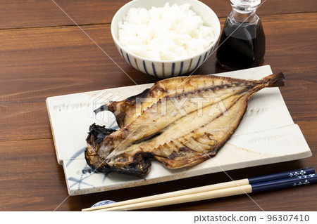 Grilled fish_horse mackerel opening Grilled fish_horse mackerel opening 96307410