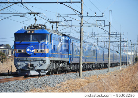 Tohoku Main Line Kurihashi - Higashi Washinomiya JR East EF510-508 (Tabata) + 24 Series Hokutosei Tohoku Main Line Kurihashi - Higashi Washinomiya JR East EF510-508 (Tabata) + 24 Series Hokutosei 96308286