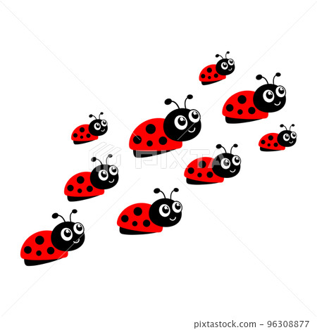 Ladybugs line group. 96308877