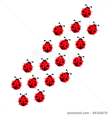 Ladybugs line group. 96308878