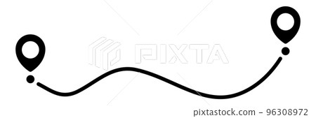 Pin map line. Navigation pointers. Pin map line. Navigation pointers. 96308972