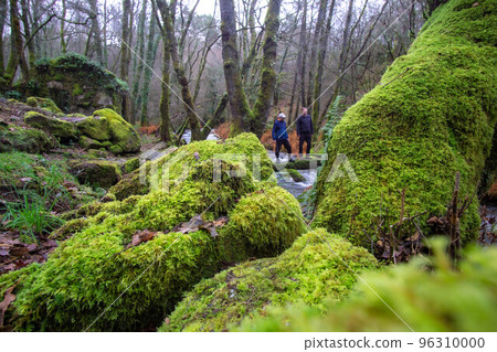 people among the wet rocks 96310000