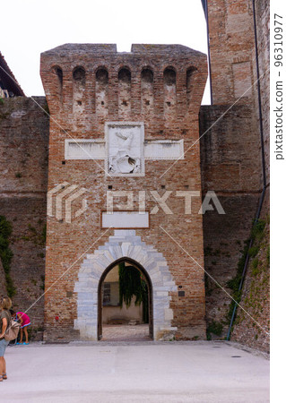 Castel Sismondo castle in historic center of Rimini, Italy 96310977