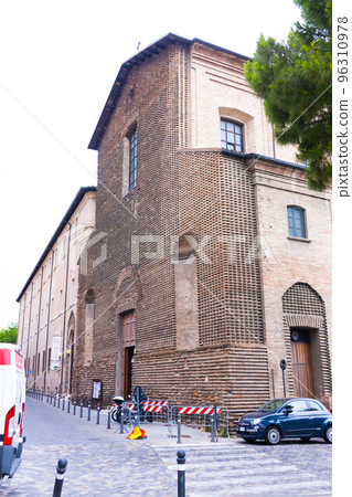 Exterior of chiesa del Suffragio church. Rimini, Italy 96310978