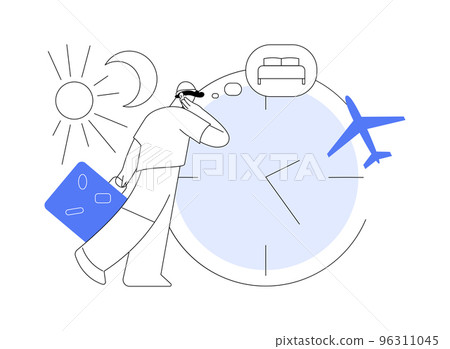 Time zones abstract concept vector illustration. Time zones abstract concept vector illustration. 96311045