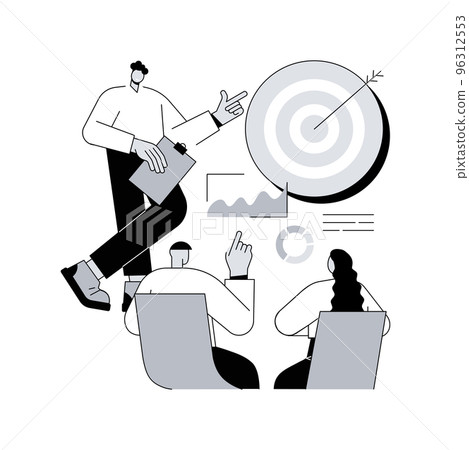 Internal marketing abstract concept vector illustration. Company goals strategy and promotion, employee engagement, customer service, experience and satisfaction, marketing tools abstract metaphor. Internal marketing abstract concept vector illustration. Company goals strategy and promotion, employee engagement, customer service, experience and satisfaction, marketing tools abstract metaphor. 96312553