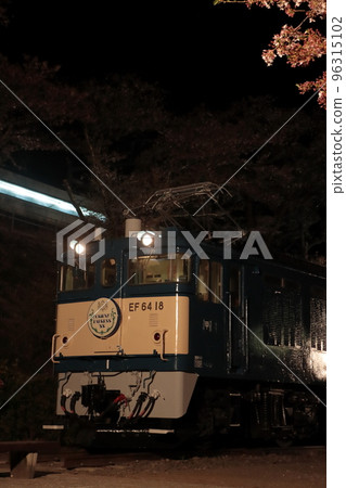 EF64 light-up event at Katsunuma station that was recolored with crowdfunding_2022/4/9 taken 96315102