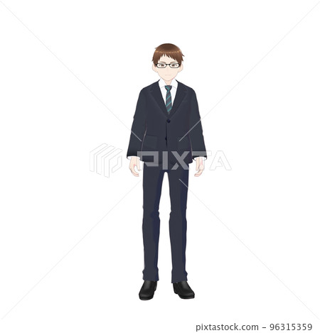 穿著西裝的商人 96315359