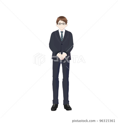 穿著西裝的商人 96315361