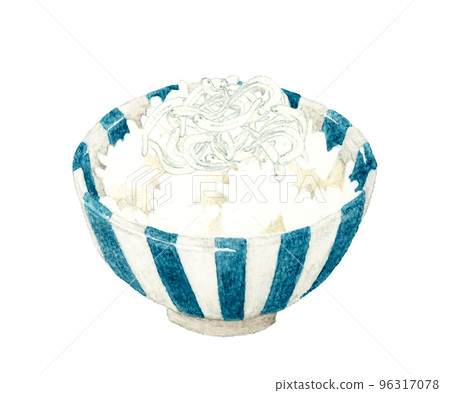 銀魚與銀魚日本手繪水彩插畫素材 銀魚與銀魚日本手繪水彩插畫素材 96317078