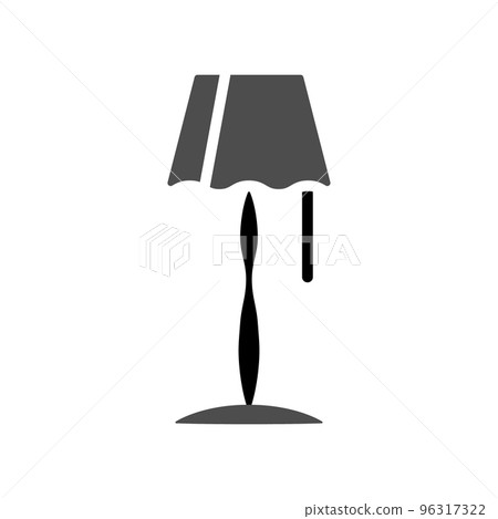 Illustration Vector Graphic of Stand Lamp Icon 96317322