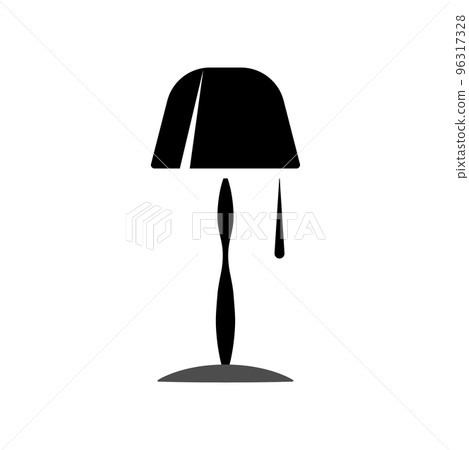 Illustration Vector Graphic of Stand Lamp Icon 96317328