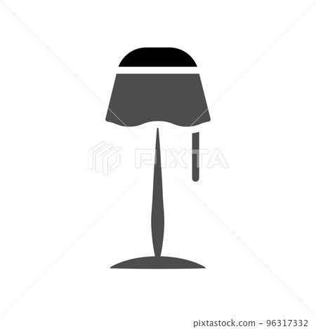 Illustration Vector Graphic of Stand Lamp Icon 96317332