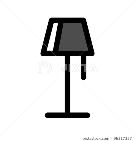 Illustration Vector Graphic of Stand Lamp Icon 96317337