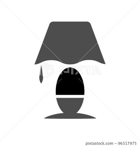 Illustration Vector Graphic of Table Lamp Icon 96317975