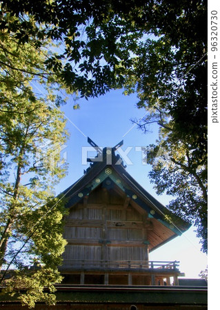 Main shrine, Izumo Taisha Shrine (Izumo City, Shimane Prefecture) Main shrine, Izumo Taisha Shrine (Izumo City, Shimane Prefecture) 96320730