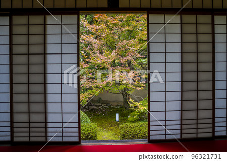 Sennyu-ji Temple in Autumn, Unryu-in Temple, Kyoto City, Kyoto Prefecture Sennyu-ji Temple in Autumn, Unryu-in Temple, Kyoto City, Kyoto Prefecture 96321731