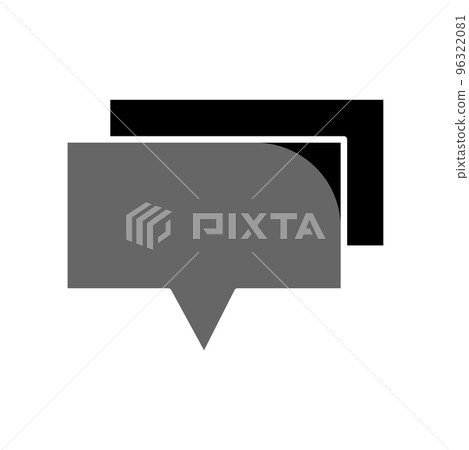 Illustration Vector Graphic of Bubble Speech icon 96322081