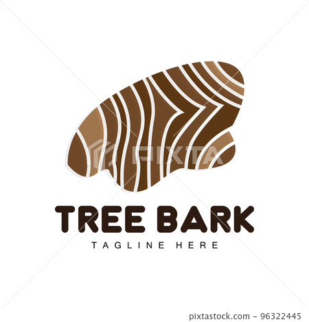 Wood Layer Logo Tree Bark Structure Design Forest Template Vector Wood Layer Logo Tree Bark Structure Design Forest Template Vector 96322445
