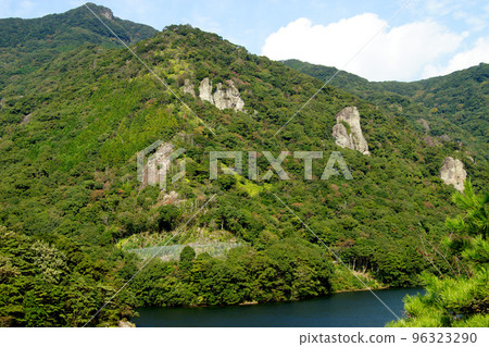 佐賀縣有田町龍門水壩周圍的風景 佐賀縣有田町龍門水壩周圍的風景 96323290